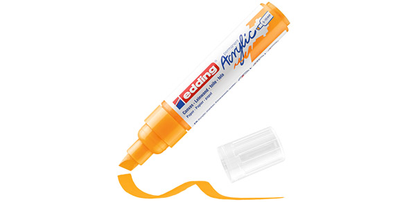 EDDING 5000 ΑΚΡΥΛΙΚΟΣ ΜΑΡΚΑΔΟΡΟΣ 5-10ΜΜ SUNNY YELLOW