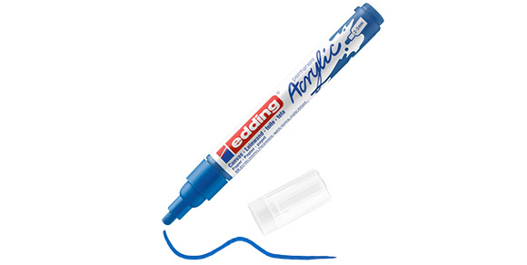 EDDING 5100 ΑΚΡΥΛΙΚΟΣ ΜΑΡΚΑΔΟΡΟΣ 2-3ΜΜ GENTIAN BLUE