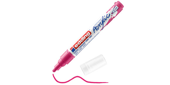 EDDING 5100 ΑΚΡΥΛΙΚΟΣ ΜΑΡΚΑΔΟΡΟΣ 2-3ΜΜ TELEMAGENTA EDDING 5100 ΑΚΡΥΛΙΚΟΣ ΜΑΡΚΑΔΟΡΟΣ 2-3ΜΜ TELEMAGENTA
