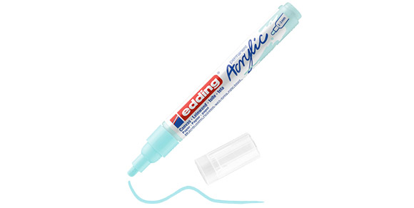 EDDING 5100 ΑΚΡΥΛΙΚΟΣ ΜΑΡΚΑΔΟΡΟΣ 2-3MM PASTEL BLUE EDDING 5100 ΑΚΡΥΛΙΚΟΣ ΜΑΡΚΑΔΟΡΟΣ 2-3MM PASTEL BLUE