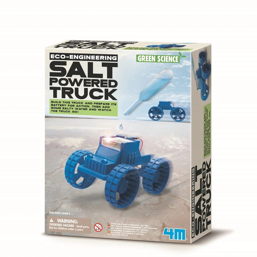 4M GREEN SCIENCE SALT POWERED TRUCK 4M GREEN SCIENCE SALT POWERED TRUCK