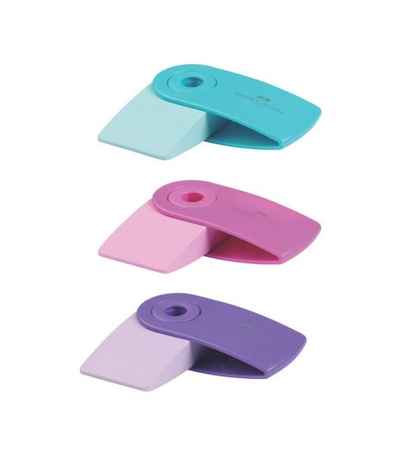ΓΟΜΑ FABER CASTELL MINI SLEEVE SPARKLE ΣΕ ΠΑΣΤΕΛ ΧΡΩΜΑΤΑ ΓΟΜΑ FABER CASTELL MINI SLEEVE SPARKLE ΣΕ ΠΑΣΤΕΛ ΧΡΩΜΑΤΑ