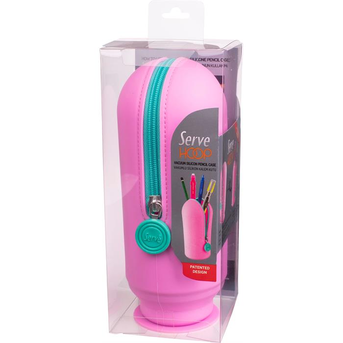 ΜΟΛΥΒΟΘΗΚΗ ΚΑΙ ΚΑΣΕΤΙΝΑ SERVE SILICONE PASTEL ΡΟΖ