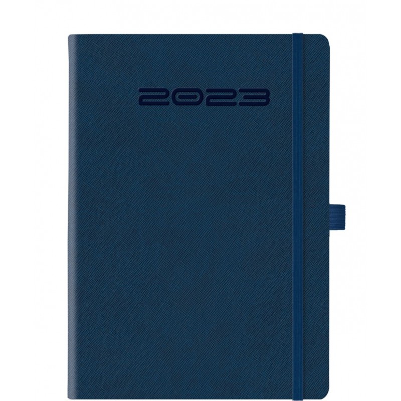 ΗΜΕΡΟΛΟΓΙΟ ΕΒΔΟΜΑΔΙΑΙΟ 2023 17.2X24CM ΜΠΛΕ ΜΕ ΘΗΚΗ ΓΙΑ ΣΤΥΛΟ