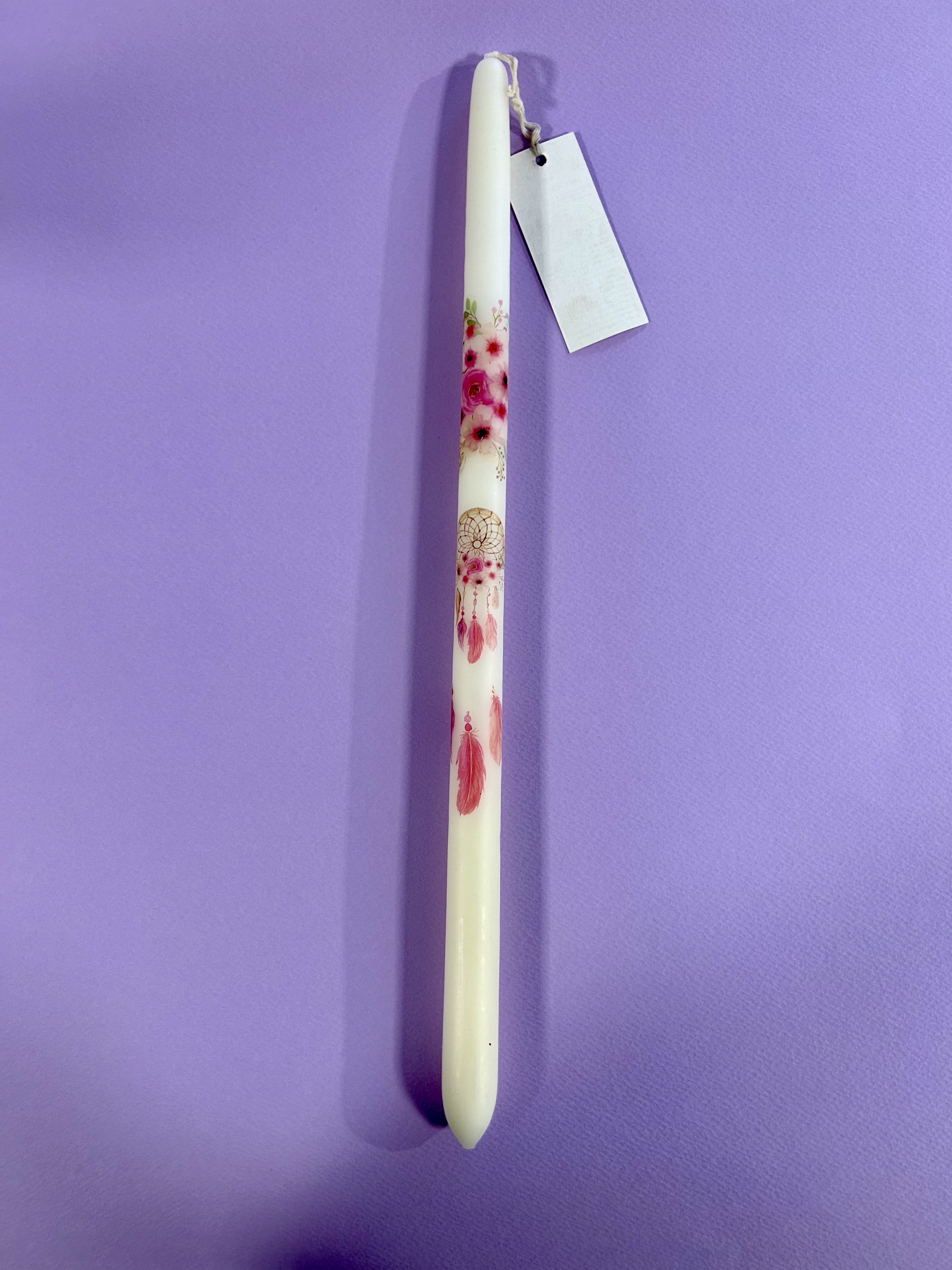 Λαμπάδα Πασχαλινή με Τύπωμα Ονειροπαγίδα