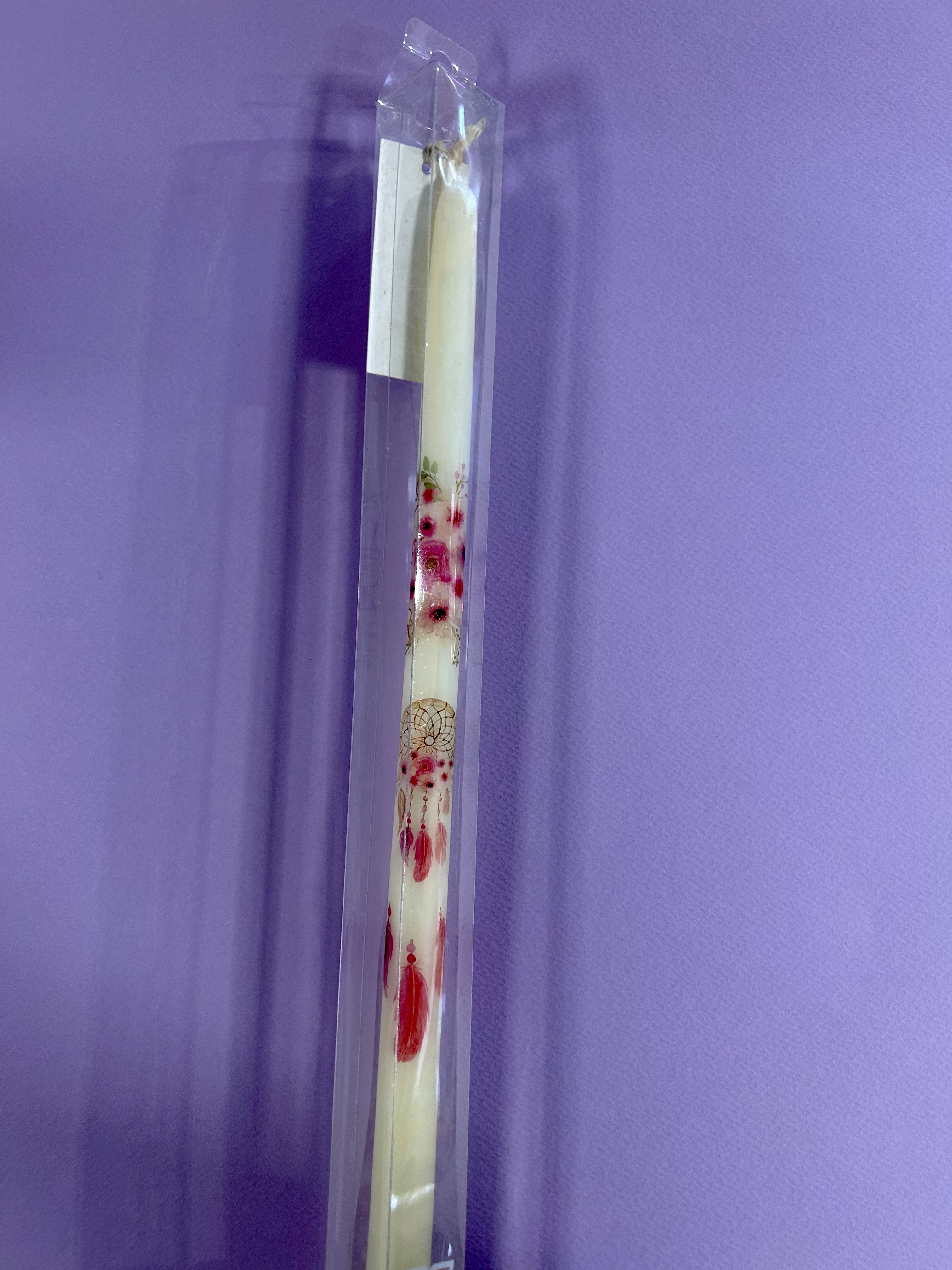 Λαμπάδα Πασχαλινή με Τύπωμα Ονειροπαγίδα