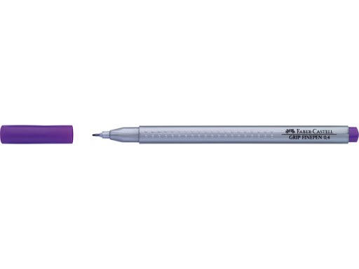 ΜΑΡΚΑΔΟΡΟΣ FABER-CASTELL GRIP FINEPEN 0.4mm ΜΩΒ