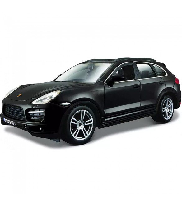 ΜΕΤΑΛΛΙΚΟ ΑΥΤΟΚΙΝΗΤΟ BURAGO 1/24 PLUS PORSCHE CAYENNE TURBO BLACK 18-21056