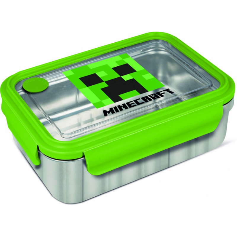 ΦΑΓΗΤΟΔΟΧΕΙΟ ΑΝΟΞΕΙΔΩΤΟ 1020ml MINECRAFT ΦΑΓΗΤΟΔΟΧΕΙΟ ΑΝΟΞΕΙΔΩΤΟ 1020ml MINECRAFT