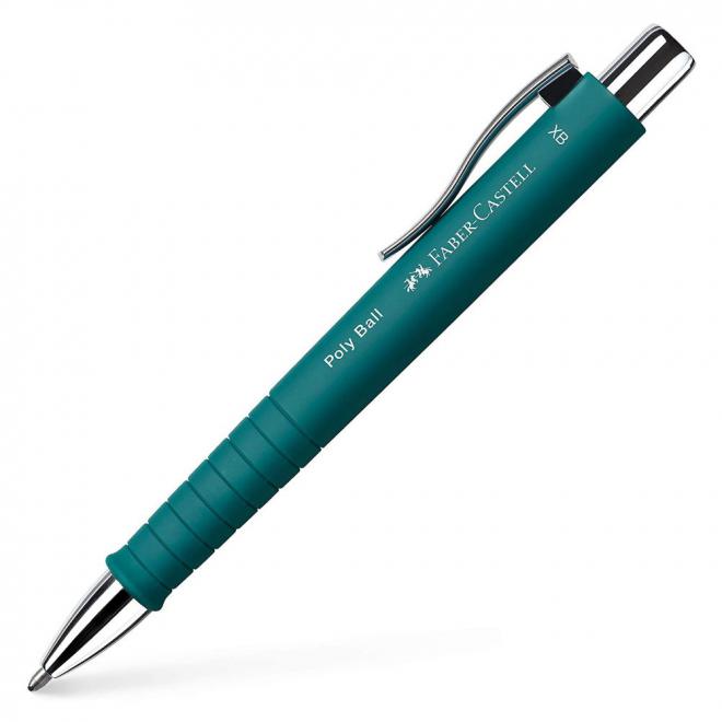 ΣΤΥΛΟ FABER-CASTELL POLYBALL XB|BLUE EMERALD GREEN