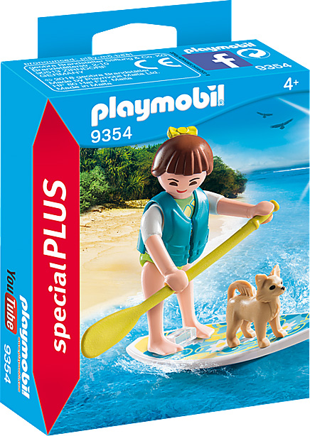 PLAYMOBIL ΚΟΡΙΤΣΙ ΜΕ ΣΑΝΙΔΑ SUP 9354