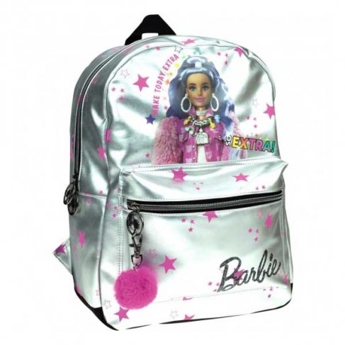 ΤΣΑΝΤΑ ΠΛΑΤΗΣ GIM BARBIE SILVER METALLICS ΤΣΑΝΤΑ ΠΛΑΤΗΣ GIM BARBIE SILVER METALLICS