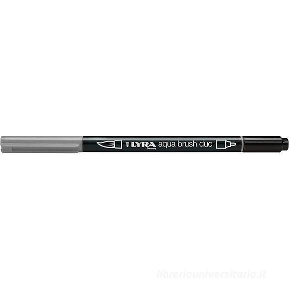 Μαρκαδόροι Lyra Aqua Brush Duo Cold grey light L6520095