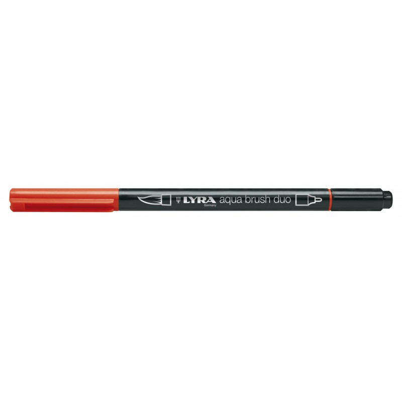 Μαρκαδόροι Lyra Aqua Brush Duo Deep Carmine L6520026 Μαρκαδόροι Lyra Aqua Brush Duo Deep Carmine L6520026