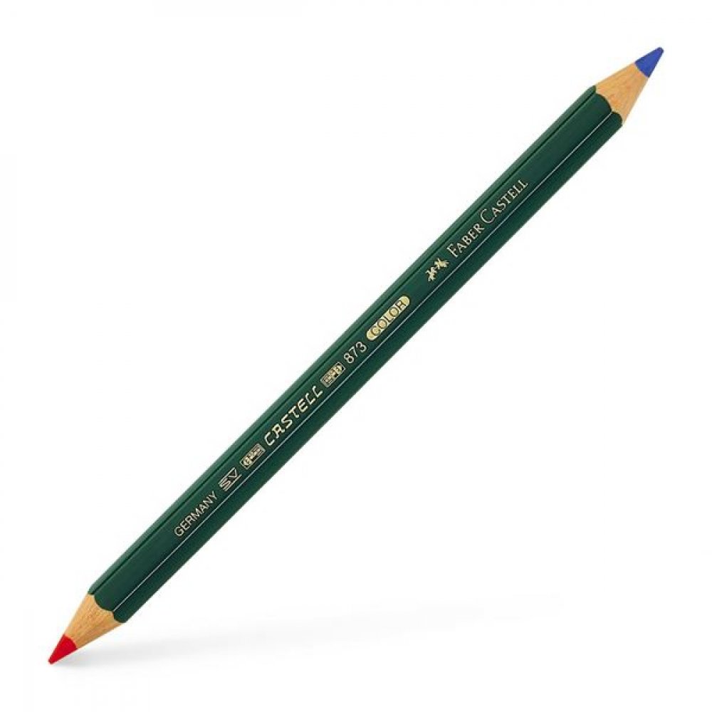 ΜΟΛΥΒΙ FABER CASTELL 117500 ΚΟΚΚΙΝΟ ΜΠΛΕ ΜΑΛΑΚΟ 873 ΜΟΛΥΒΙ FABER CASTELL 117500 ΚΟΚΚΙΝΟ ΜΠΛΕ ΜΑΛΑΚΟ 873