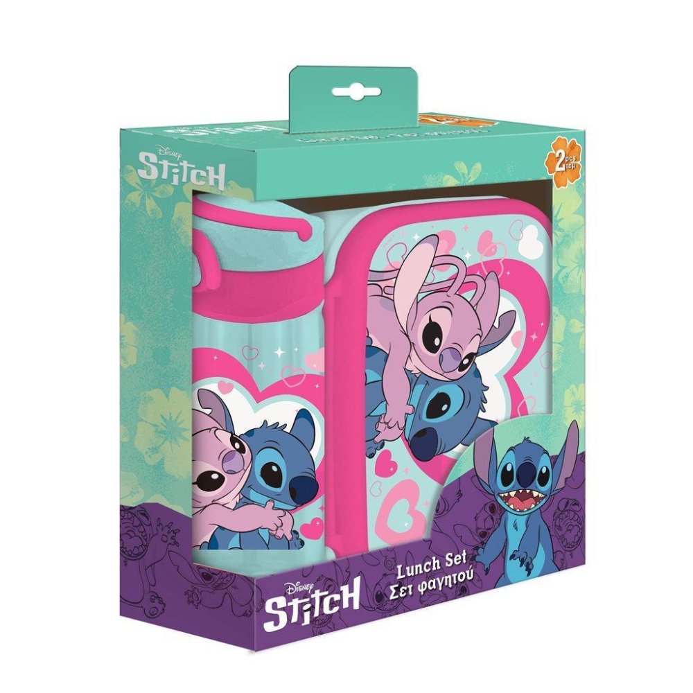 ΦΑΓΗΤΟΔΟΧΕΙΟ-ΠΑΓΟΥΡΙ ΠΛΑΣΤΙΚΟ ΣΕΤ LILO - STITCH ΦΑΓΗΤΟΔΟΧΕΙΟ-ΠΑΓΟΥΡΙ ΠΛΑΣΤΙΚΟ ΣΕΤ LILO - STITCH
