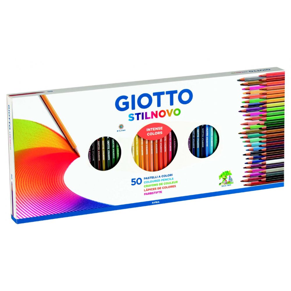 Ξυλομπογιές Giotto Stilnovo (50 Τεμάχια)