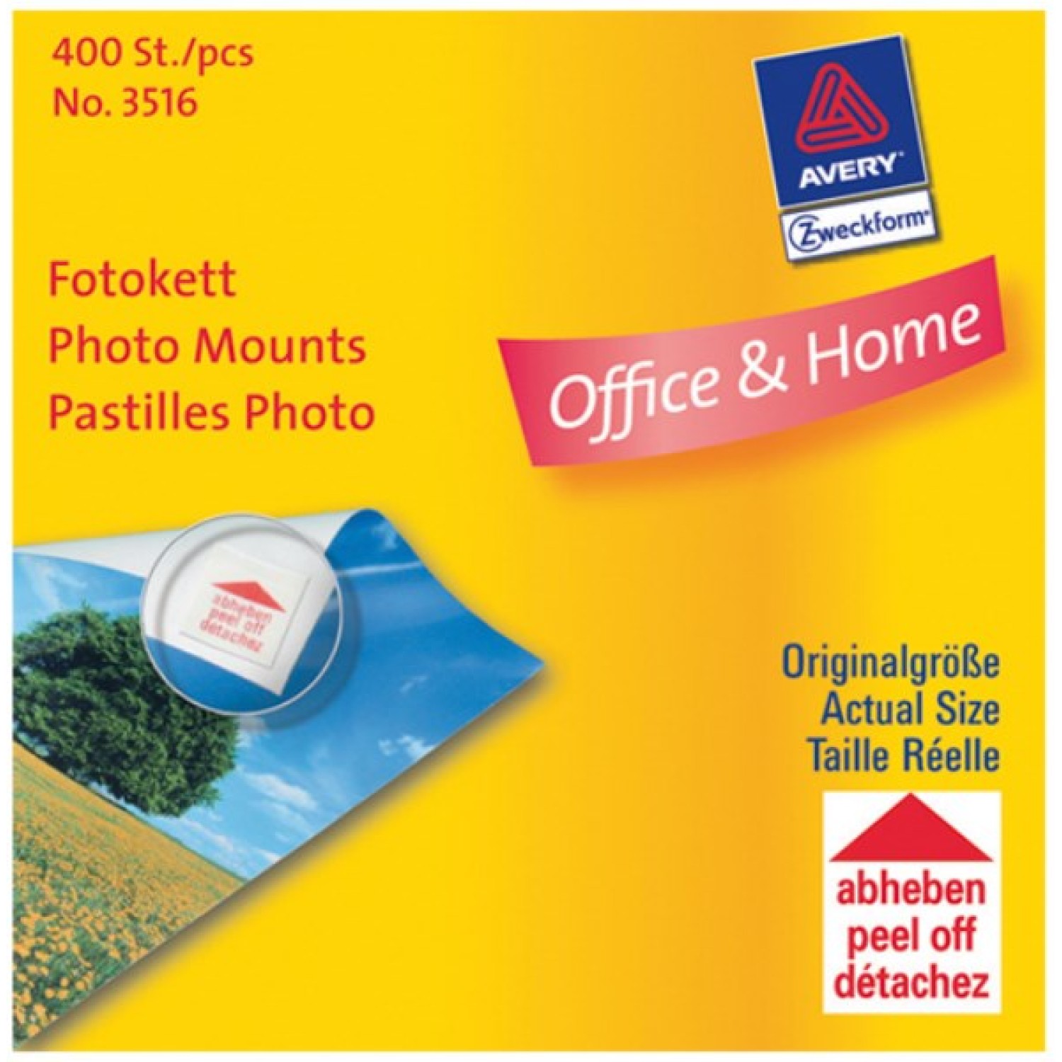 ΑΥΤΟΚΟΛΛΗΤΑ 3516 ΔΙΠΛΗΣ ΟΨΕΩΣ 12Χ12mm