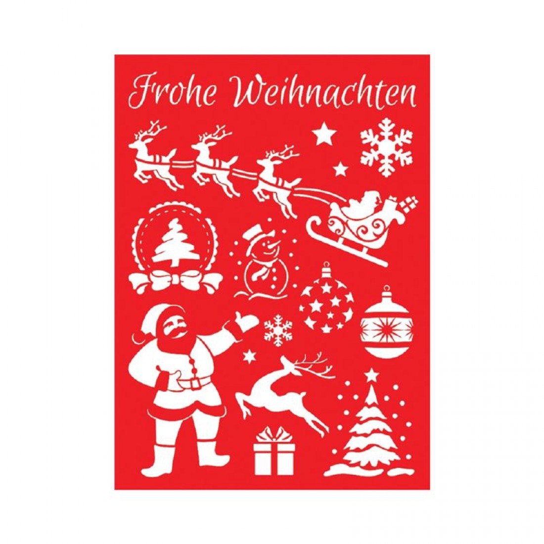 ΣΤΕΝΣΙΛ MEYCO DECOUPAGE 20 X30  CHRISTMAS