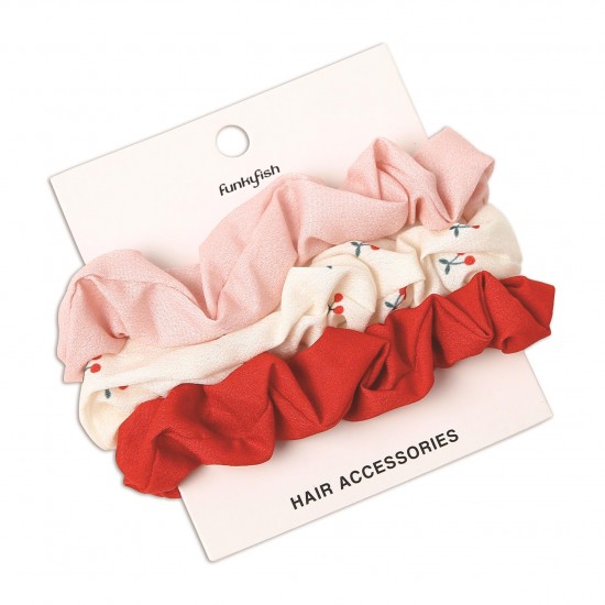 FUNKY FISH ΛΑΣΤΙΧΑΚΙ ΜΑΛΛΙΩΝ ΜΕ ΦΙΟΓΚΟ CHERRY BOW - CHERRY BLOSSOM