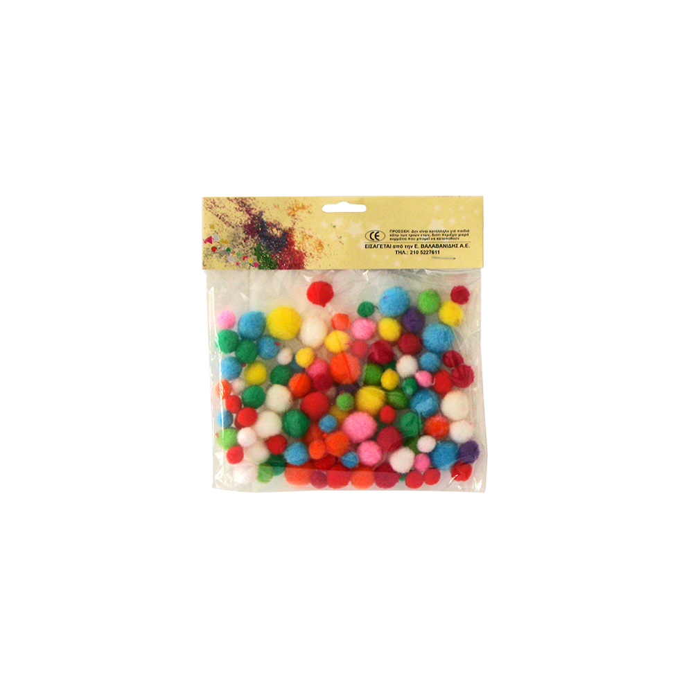 ΧΕΙΡΟΤΕΧΝΙΑΣ ΦΟΥΝΤΙΤΣΑ BLISTER 100 ΤΕΜΑΧΙΑ ΑΣΣΟΡΤΙ