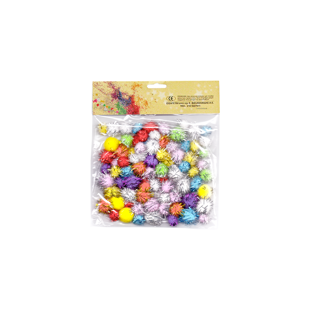 ΧΕΙΡΟΤΕΧΝΙΑΣ ΦΟΥΝΤΙΤΣΑ BLISTER 80 ΤΕΜΑΧΙΑ ΜΕΤΑΛΛΙΖΕ ΑΣΣΟΡΤΙ