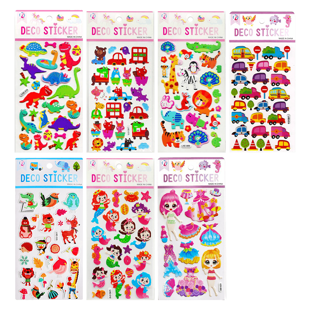 ΑΥΤΟΚΟΛΛΗΤΑ ΠΑΙΔΙΚΑ BLISTER 20x10cm ΔΙΑΦΟΡΑ ΣΧΕΔΙΑ