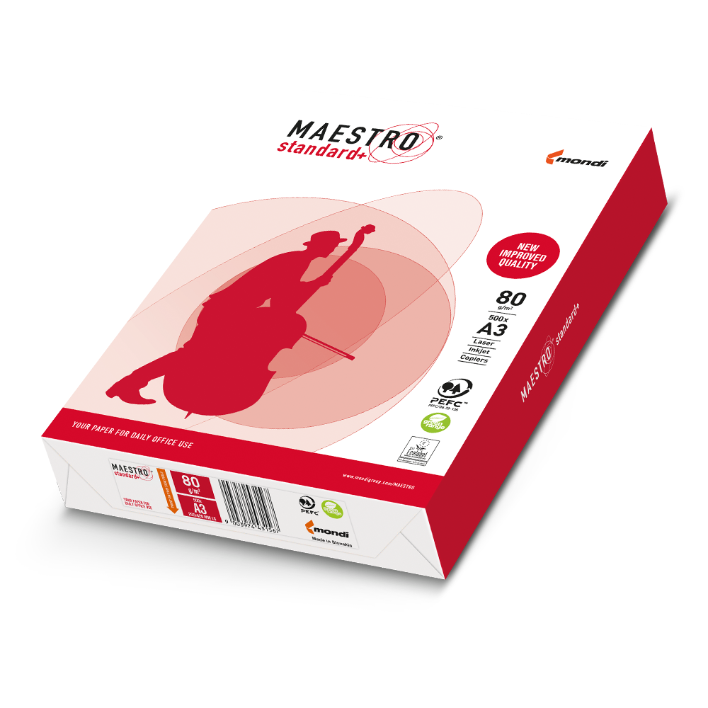 MAESTRO STANDARD ΧΑΡΤΙ ΞΗΡΟΓΡΑΦΙΚΟ Α3 80gsm 500 ΦΥΛΛΑ MAESTRO STANDARD ΧΑΡΤΙ ΞΗΡΟΓΡΑΦΙΚΟ Α3 80gsm 500 ΦΥΛΛΑ