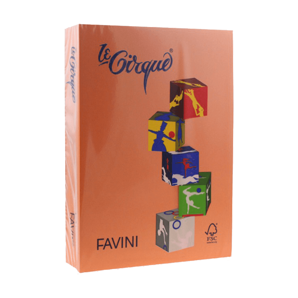 FAVINI ΧΑΡΤΙ Α4 160gsm ΠΟΡΤΟΚΑΛΙ 250 ΦΥΛΛΑ