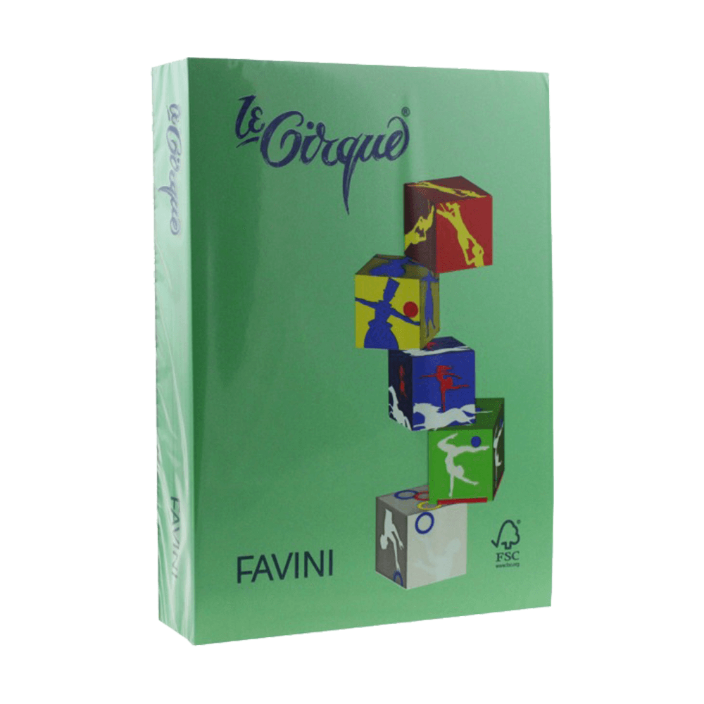 FAVINI ΧΑΡΤΙ Α4 160gsm ΠΡΑΣΙΝΟ 250 ΦΥΛΛΑ