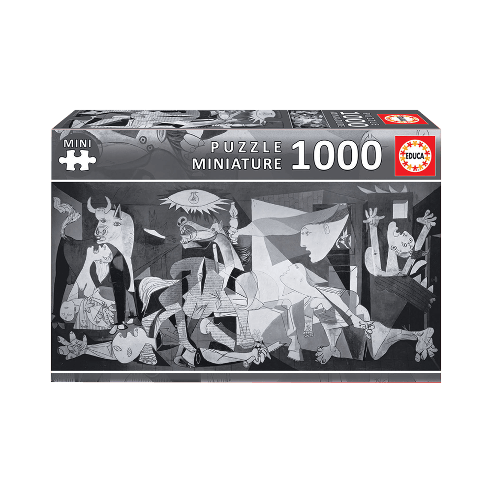 EDUCA ΠΑΖΛ 1000 ΚΟΜΜΑΤΙΑ GUERNICA PICASSO - MINIATURE EDUCA ΠΑΖΛ 1000 ΚΟΜΜΑΤΙΑ GUERNICA PICASSO - MINIATURE