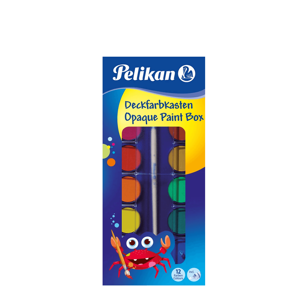 PELIKAN ΝΕΡΟΧΡΩΜΑΤΑ ΜΕ ΠΙΝΕΛΟ 12 ΧΡΩΜΑΤΑ