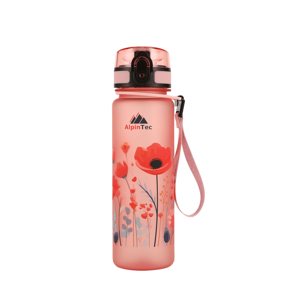 ALPINTEC ΠΑΓΟΥΡΙ ΠΛΑΣΤΙΚΟ 500ml MOOD FLORAL ΡΟΖ