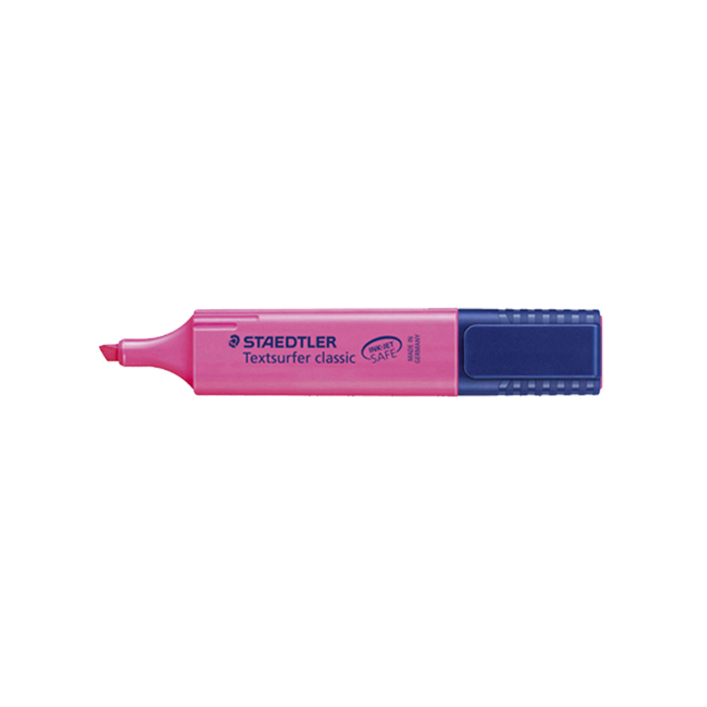 STAEDTLER ΜΑΡΚΑΔΟΡΟΣ ΥΠΟΓΡΑΜΜΙΣΗΣ Νο23 ΡΟΖ 10 ΤΕΜΑΧΙΑ (Το προιόν πωλείται σε μεμονωμένα τεμάχια του ενός)
