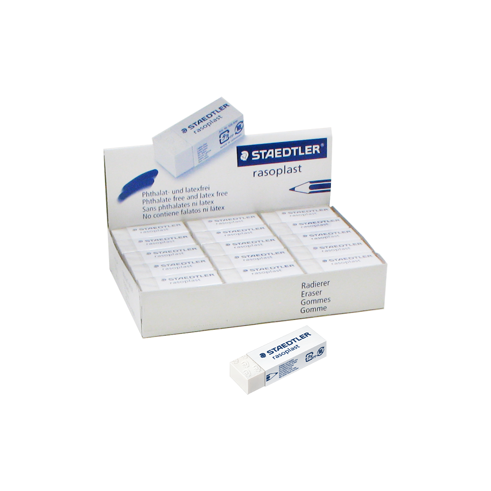 STAEDTLER ΓΟΜΑ 43x19x13mm RASOPLAST 30 ΤΕΜΑΧΙΑ (Το προιόν πωλείται σε μεμονωμένα τεμάχια του ενός) STAEDTLER ΓΟΜΑ 43x19x13mm RASOPLAST 30 ΤΕΜΑΧΙΑ (Το προιόν πωλείται σε μεμονωμένα τεμάχια του ενός)