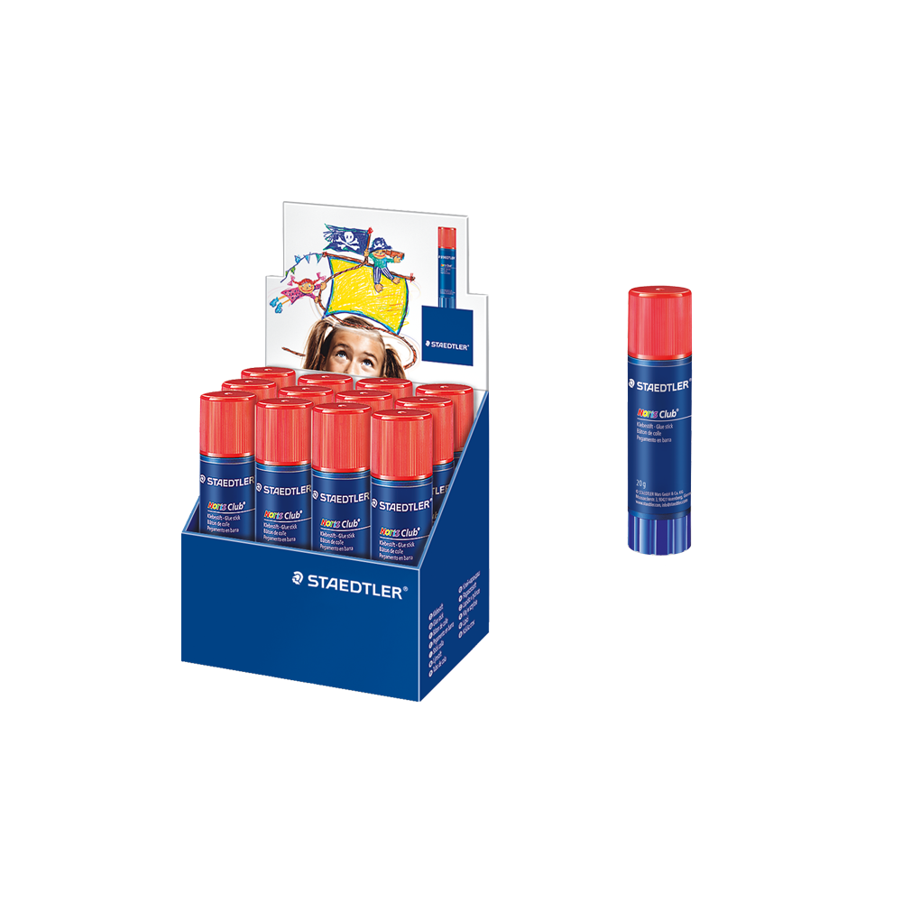 STAEDTLER ΒΙΤΡΙΝΑ ΓΕΜΑΤΗ ΚΟΛΛΑ STICK 20gr  (Το προιόν πωλείται σε μεμονωμένα τεμάχια του ενός)