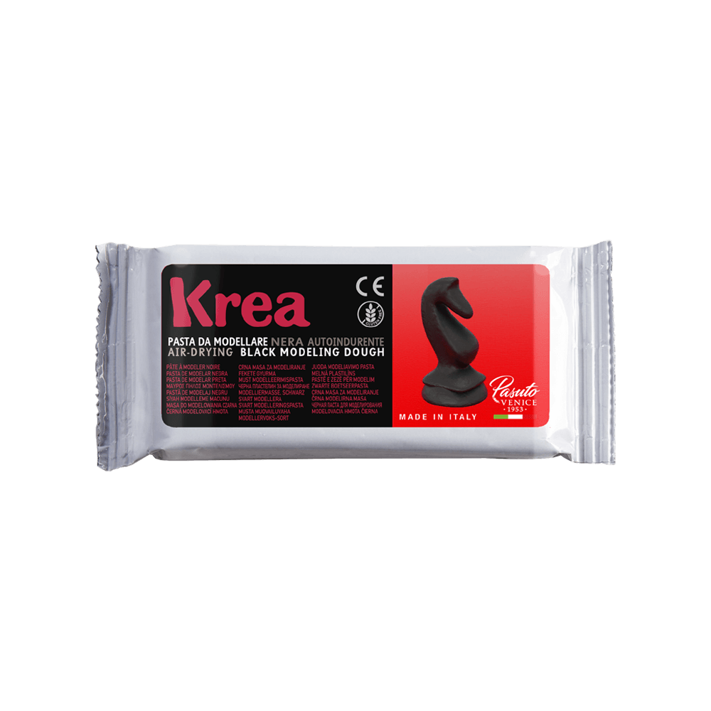 TOY COLOR ΠΗΛΟΣ AIR DRY 500gr KREABLE ΜΑΥΡΟ