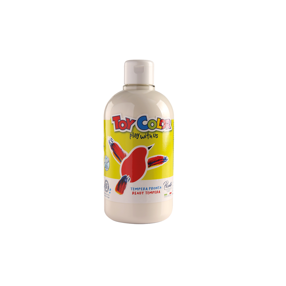 TOY COLOR ΤΕΜΠΕΡΑ SUPERWASHABLE 500ml PRIMARY ΛΕΥΚΗ