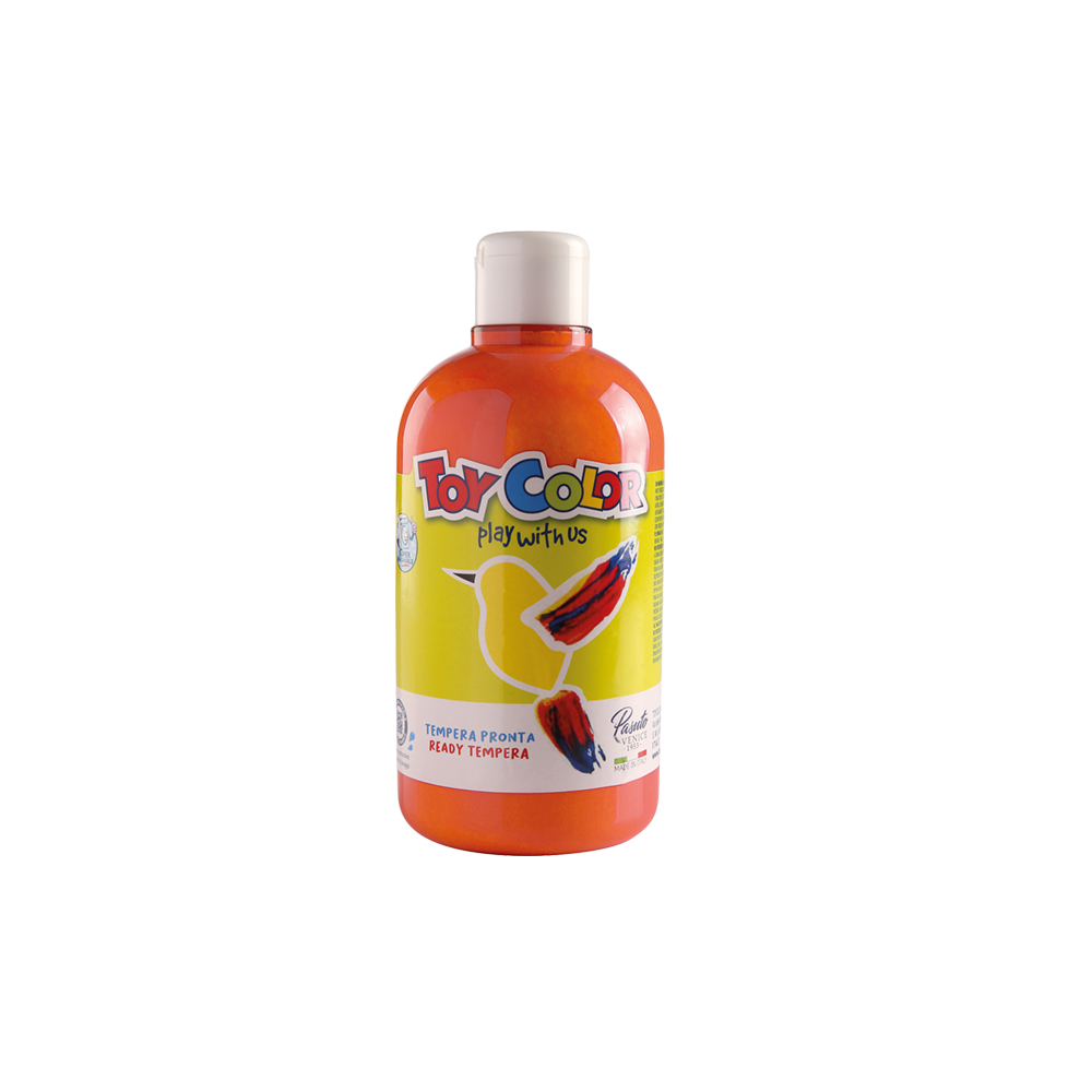 TOY COLOR ΤΕΜΠΕΡΑ SUPERWASHABLE 500ml PRIMARY ΠΟΡΤΟΚΑΛΙ