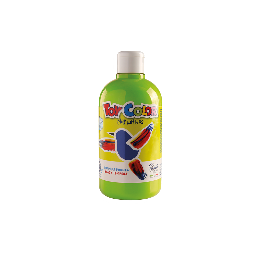 TOY COLOR ΤΕΜΠΕΡΑ SUPERWASHABLE 500ml PRIMARY LIGHT ΠΡΑΣΙΝΟ
