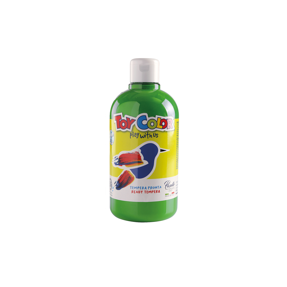 TOY COLOR ΤΕΜΠΕΡΑ SUPERWASHABLE 500ml PRIMARY BRIGHT ΠΡΑΣΙΝΟ