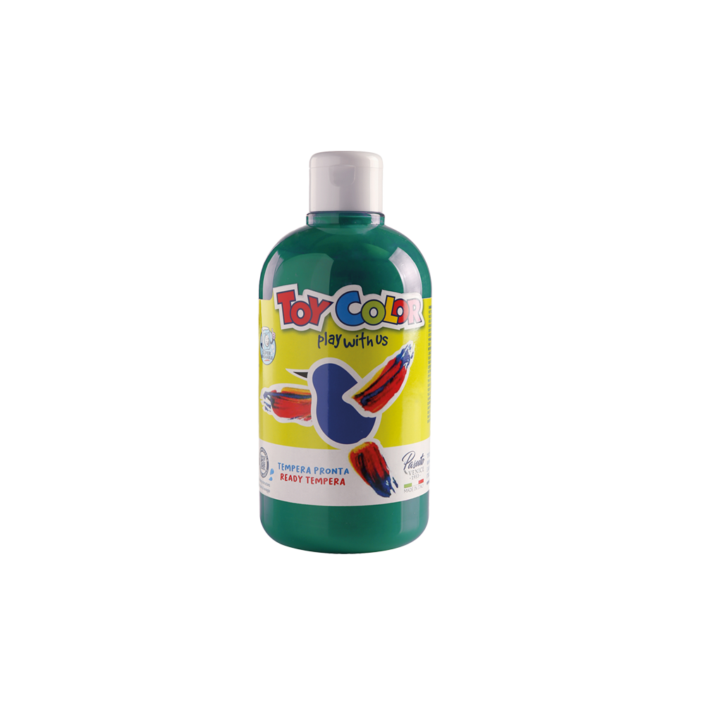 TOY COLOR ΤΕΜΠΕΡΑ SUPERWASHABLE 500ml PRIMARY EMERALD ΠΡΑΣΙΝΟ