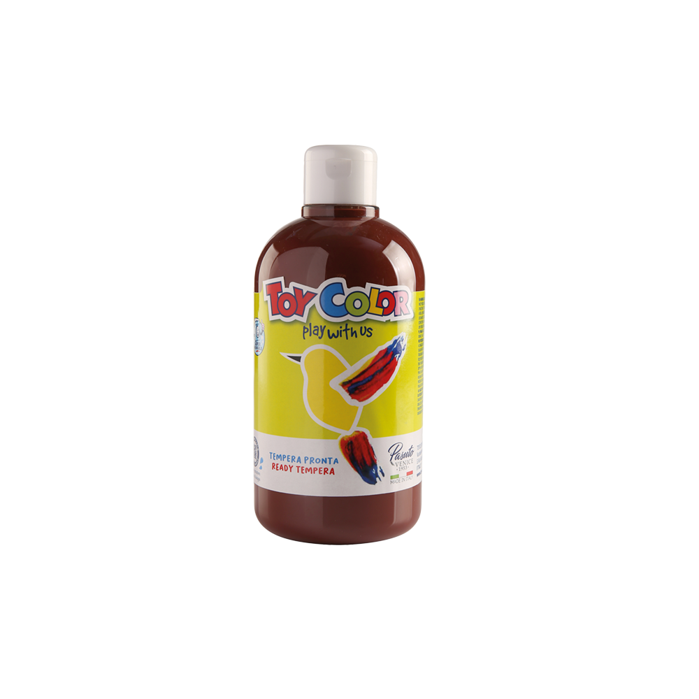 TOY COLOR ΤΕΜΠΕΡΑ SUPERWASHABLE 500ml PRIMARY BURNT SIENA