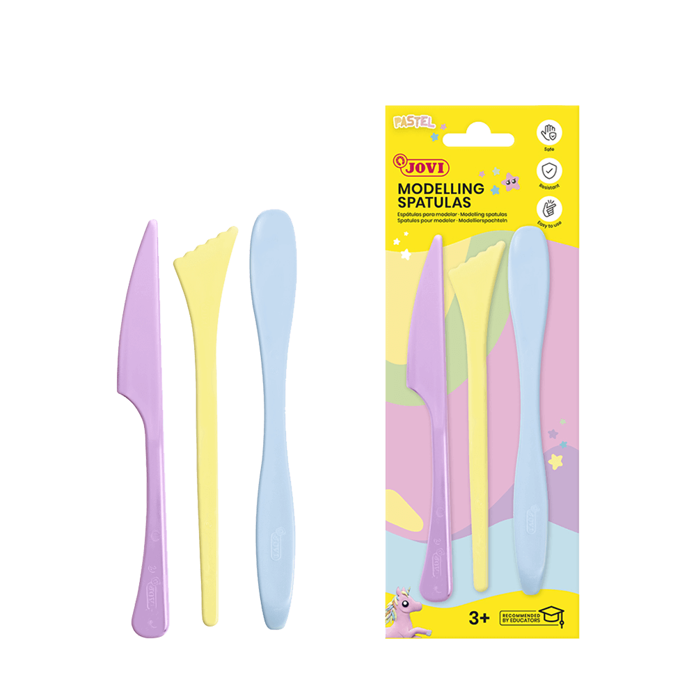 JOVI ΕΡΓΑΛΕΙΑ ΠΗΛΟΥ 3+ ΣΕΤ BLISTER 3 ΤΕΜΑΧΙΑ PASTEL