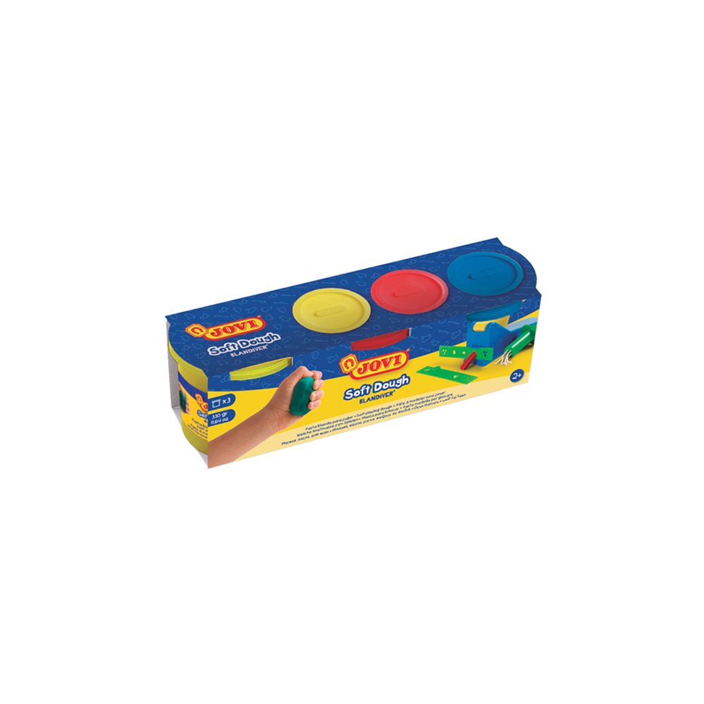 JOVI ΠΛΑΣΤΟΖΥΜΑΡΑΚΙ 3 ΧΡΩΜΑΤΑ x 110gr 2+