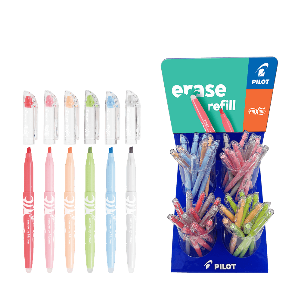 PILOT ΒΙΤΡΙΝΑ ΓΕΜΑΤΗ ΜΑΡΚΑΔΟΡΟΣ ΥΠΟΓΡΑΜΜΙΣΗΣ FRIXION LIGHT NATURAL 72 ΤΕΜΑΧΙ? (Το προιόν πωλείται σε μεμονωμένα τεμάχια του ενός