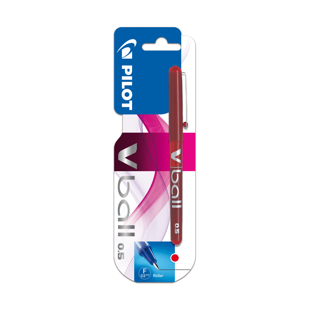 PILOT ΣΤΥΛΟ ΥΓΡΗΣ ΜΕΛΑΝΗΣ V-BALL 0.5mm FINE ΚΟΚΚΙΝΟ PILOT ΣΤΥΛΟ ΥΓΡΗΣ ΜΕΛΑΝΗΣ V-BALL 0.5mm FINE ΚΟΚΚΙΝΟ