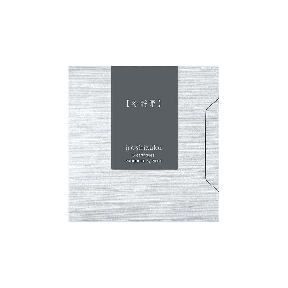 PILOT FINE WRITING ΑΜΠΟΥΛΑ ΓΚΡΙ ΜΕΛΑΝΙ IROSHIZUKU FUYU-SYOGUN