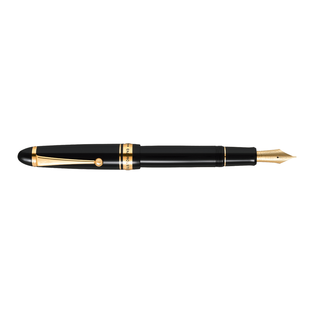 PILOT FINE WRITING ΠΕΝΑ 14Κ. No 15 CUSTOM 743 SOFT FINE/MEDIUM ΜΑΥΡΗ