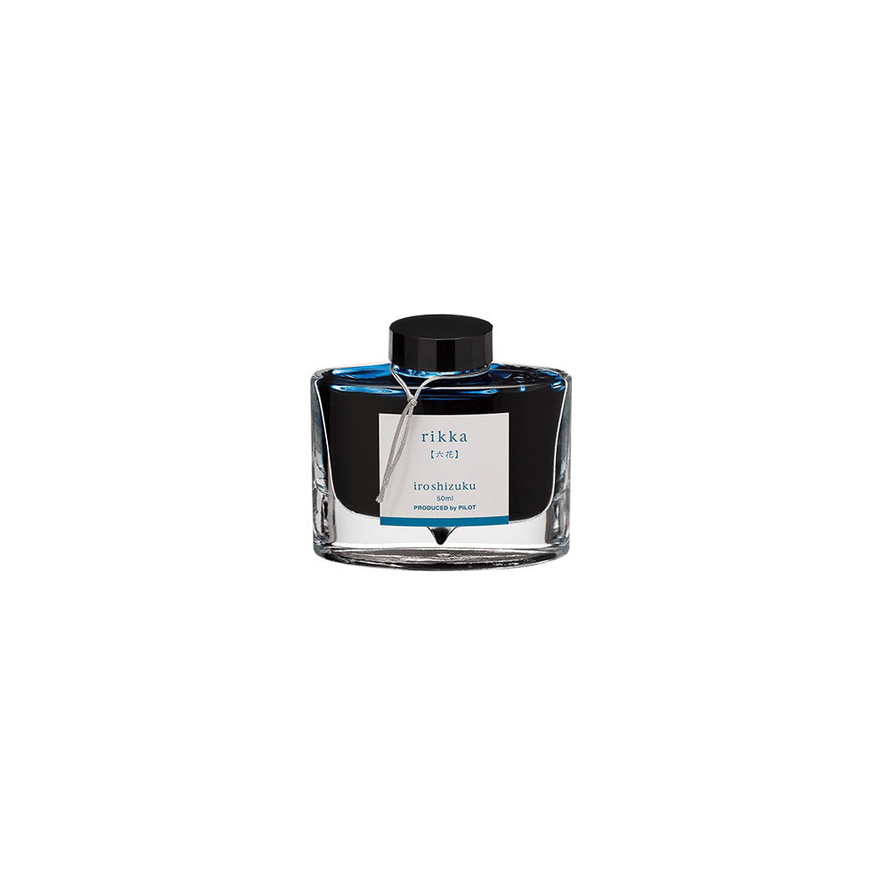 PILOT FINE WRITING ΜΕΛΑΝΙ ΠΕΝΑΣ ΜΠΛΕ IROSHIZUKU 50cc RIKKA BLUE
